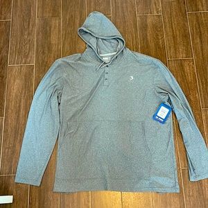 Reel Legends | Heather Grey High Performance Hoodie